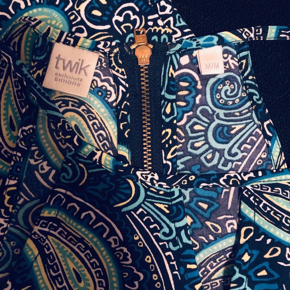 Beautiful vibrant colors dress